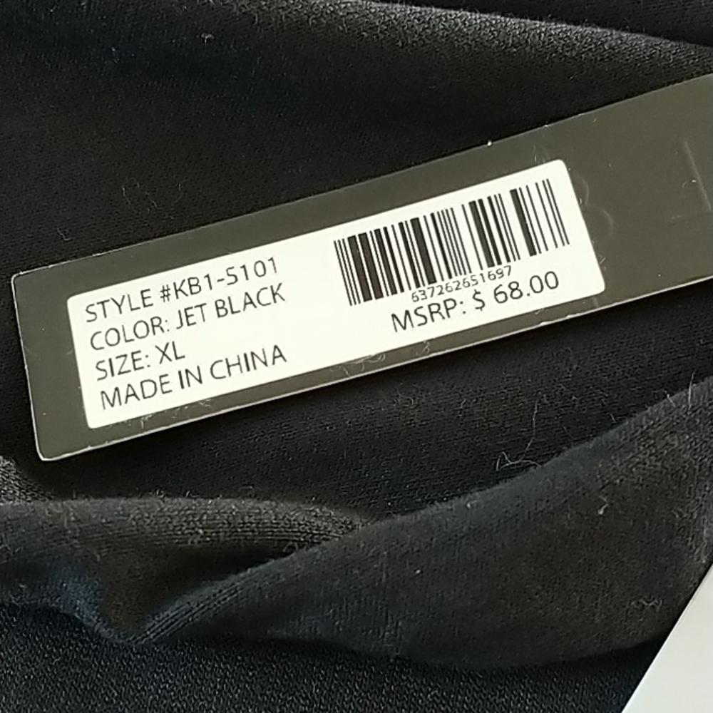 Kendall & Kylie Black Crystal "Kendall & Kylie" front Long Sleeve Tee  XL - Picture 3 of 6